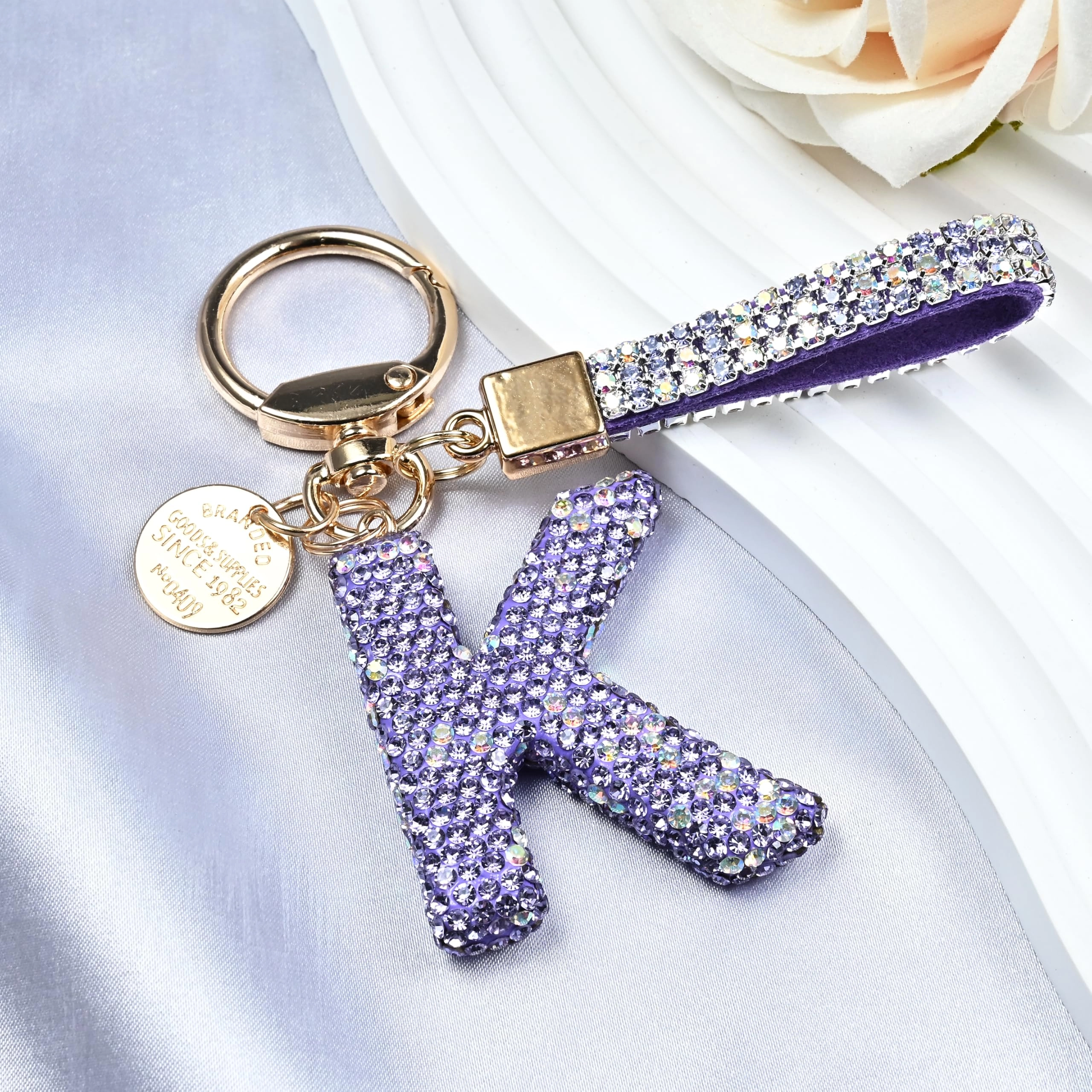 Initial Letter Keychain - Letter