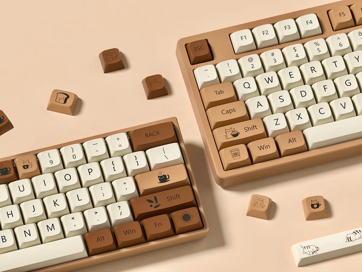 Double Shot PBT keycaps - XDA Profile 134keys