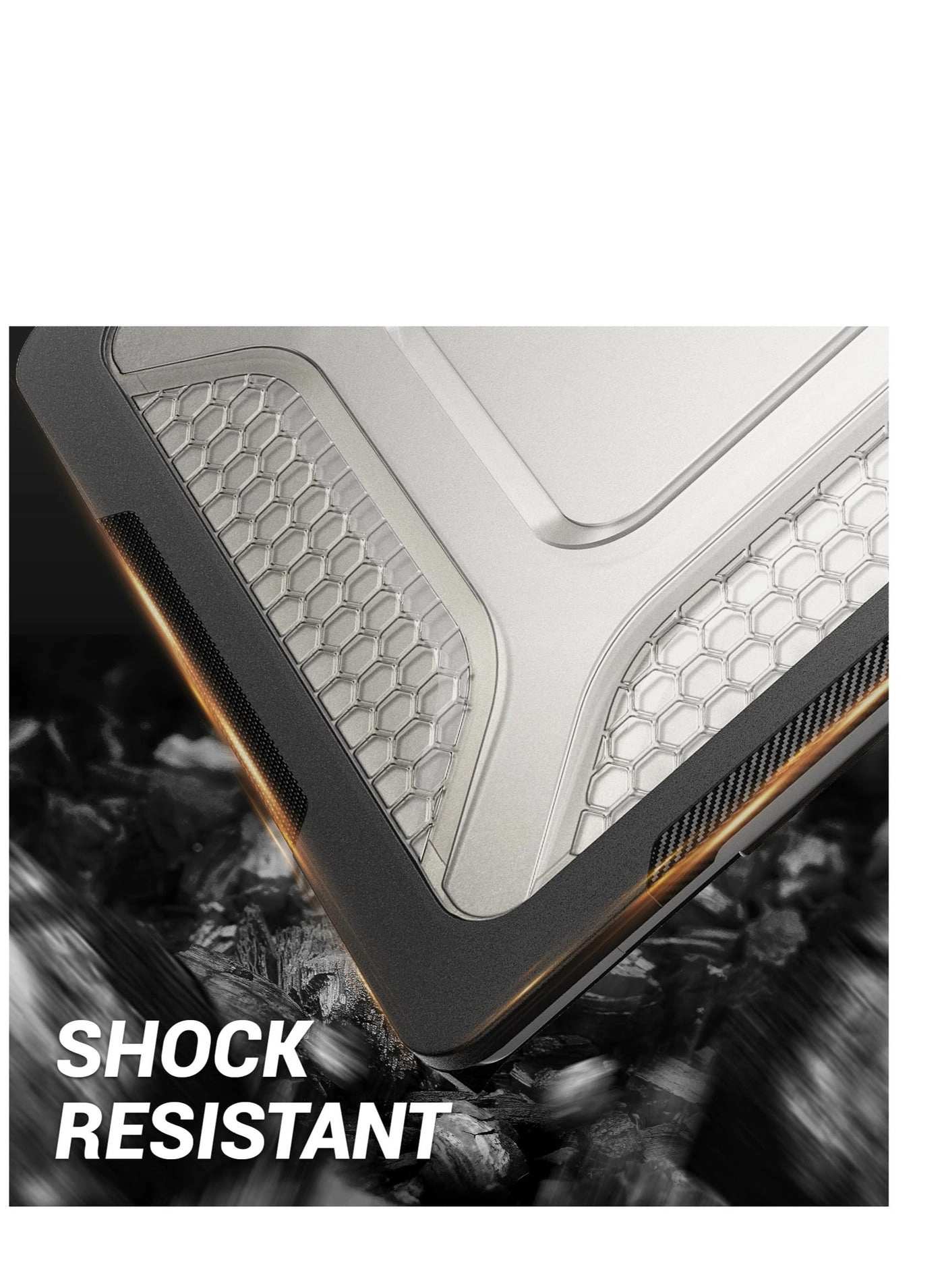 Case for MacBook Air 15-Inch (2023) - Hard Shell with Folding Stand