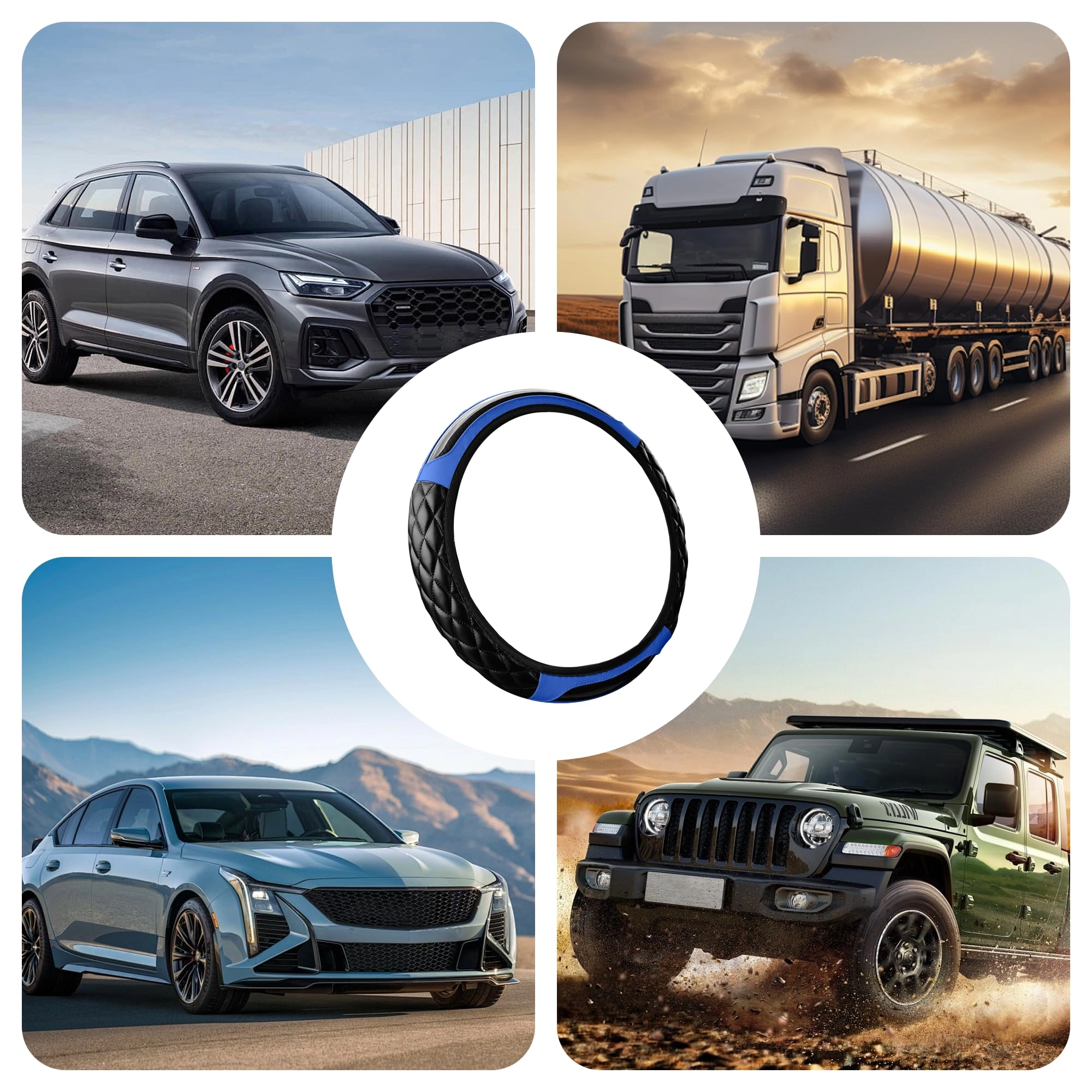 Car Steering Wheel Cover