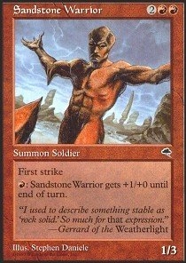 Wizards of the Coast Sandstone Warrior - Tempest