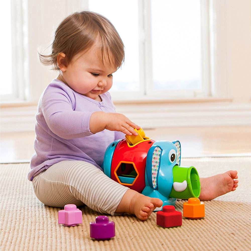 Jumbo Elephant Shape Sorter - 1+