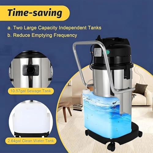 Commercial Carpet Cleaning Machine - 1034W