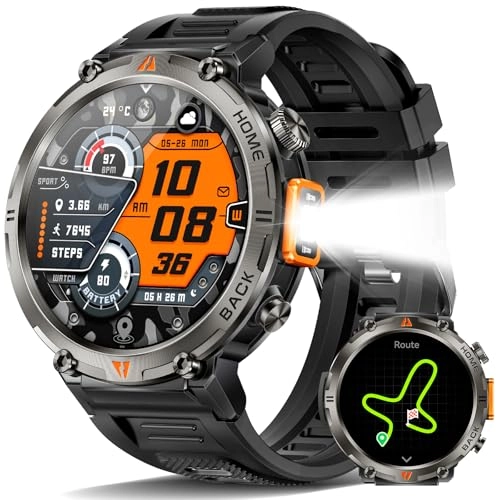 Military Smart Watch Zinc alloy GPS
