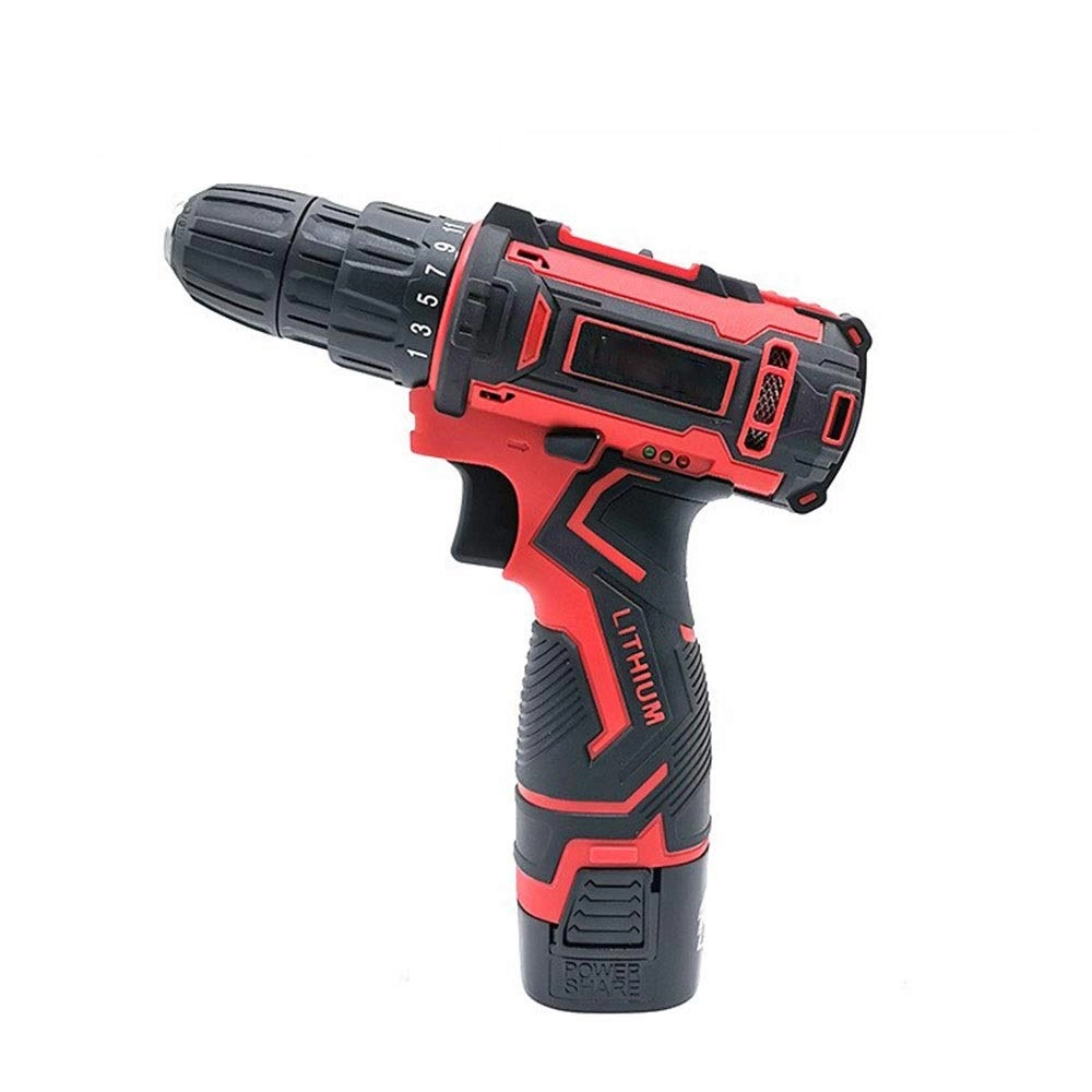 ABHJKLM Multi-Function Lithium Electric Screwdriver - Rechargeable 1500 rpm