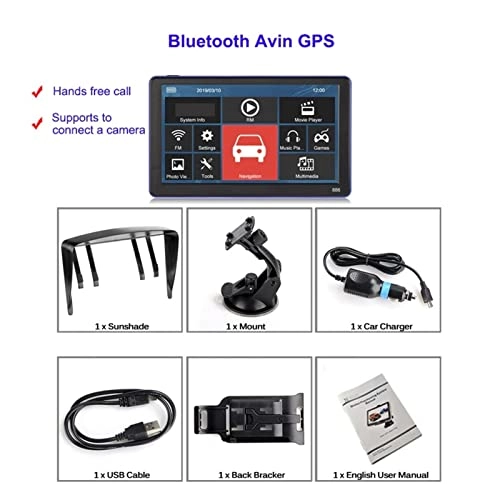 GPS Navigator for Trucks - 7 inch 256M+8GB 32869969210