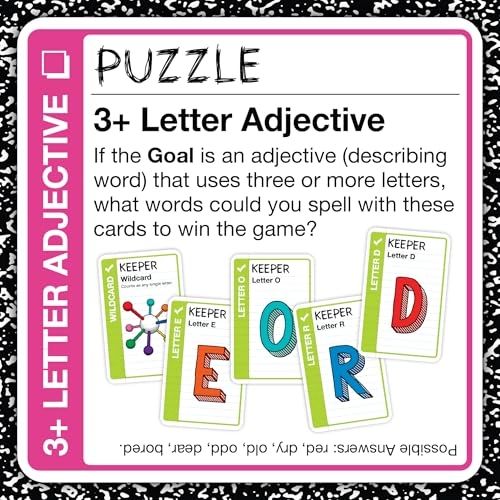Word Fluxx: The EverChanging Alphabet - Card Game