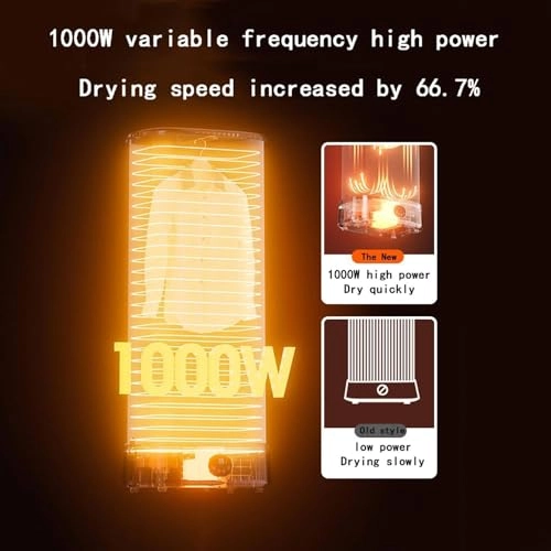 Clothes care machine - 900W steam 600W drying