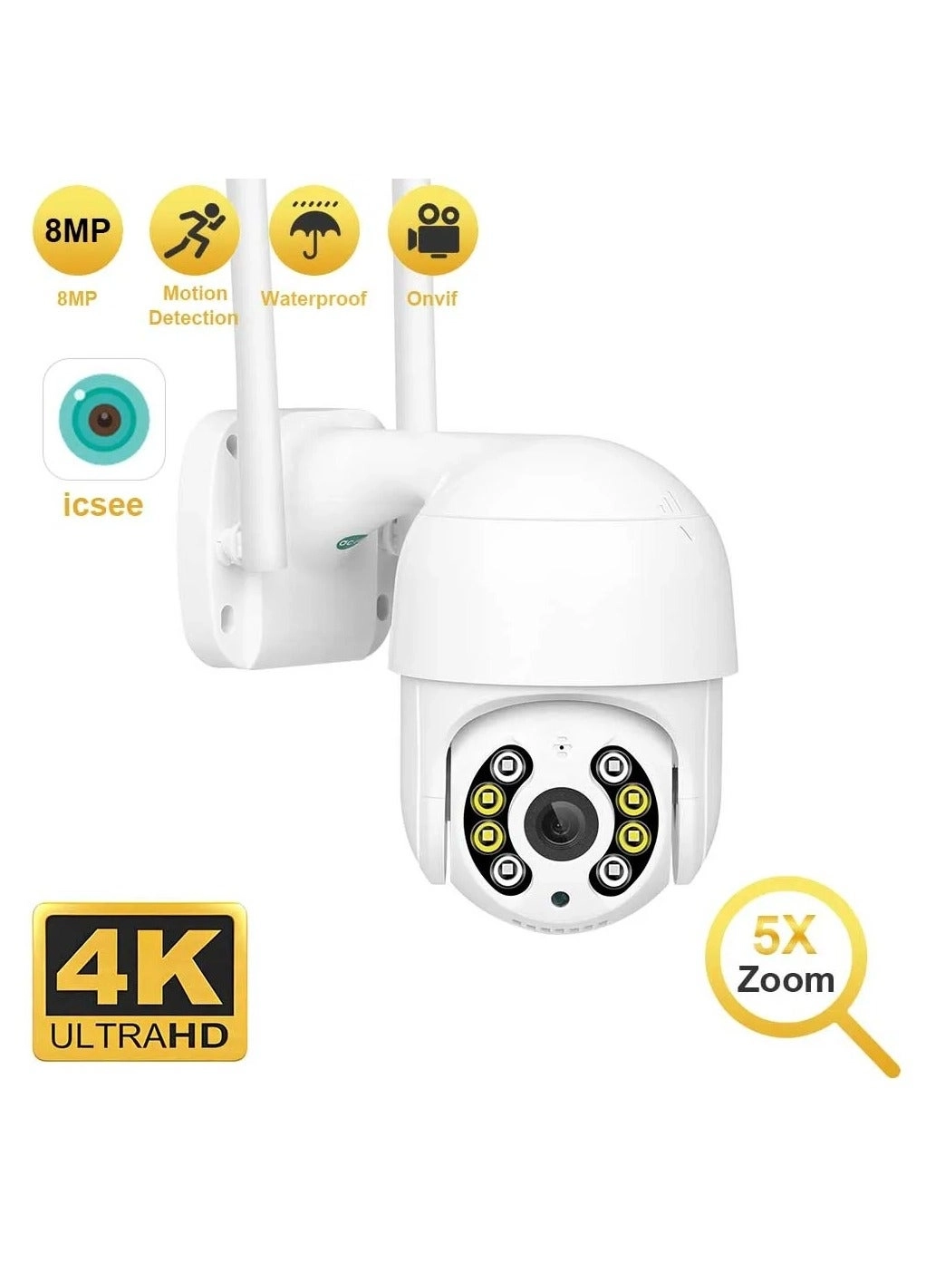 shopi.ae 4k 8M Ip Camera