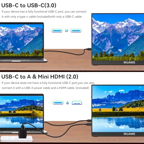 Portable Monitor - Full HD 15.6 Inches