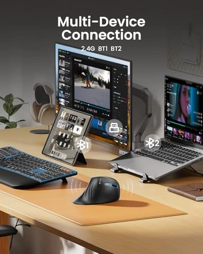 EM11 NL Ergonomic Vertical Mouse - Wireless