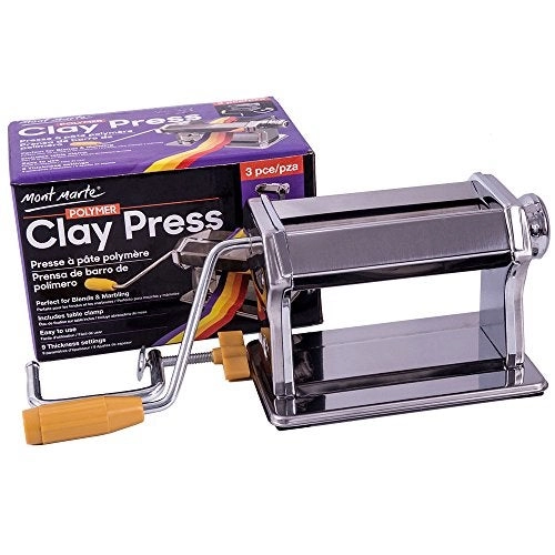 Polymer Clay Press Signature - rust-proof stainless steel