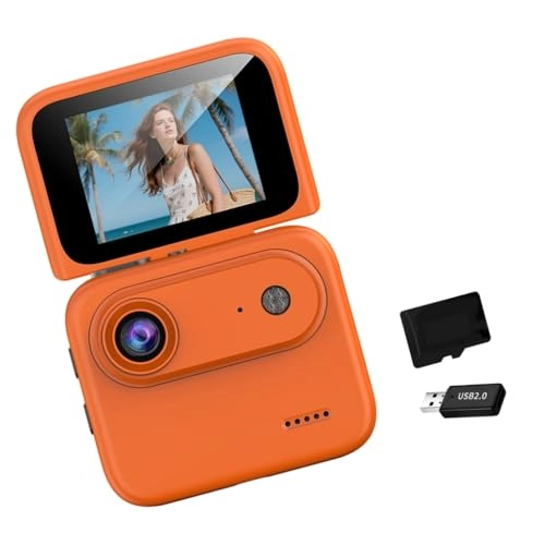 Flip Screen Sports Camera - 32GB 64GB 4K