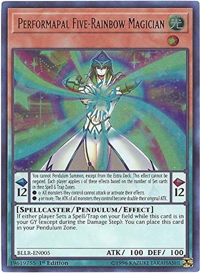 Yu-Gi-Oh! Performapal Five-Rainbow Magician BLLR-EN005