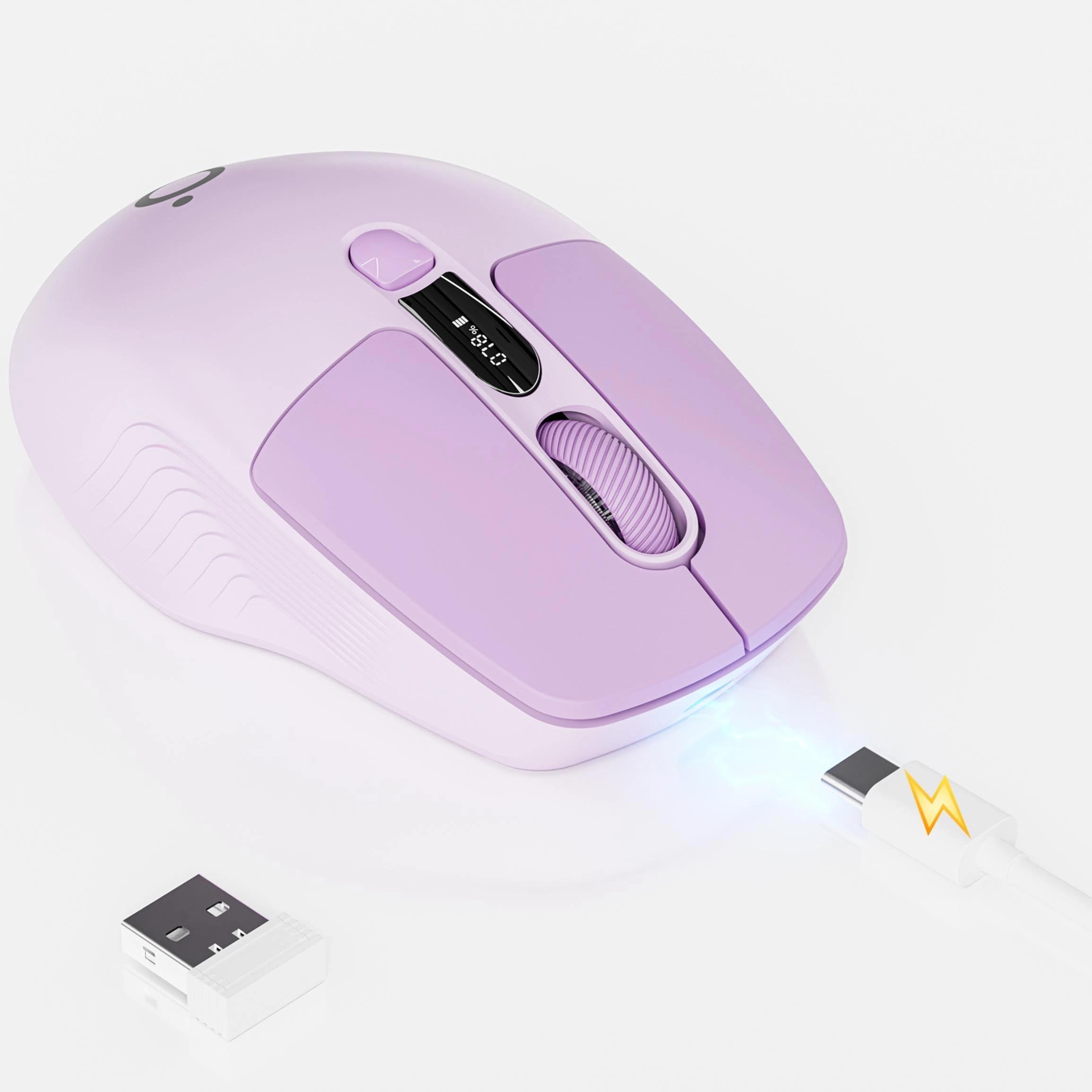 TERRIFI Wireless Silent Mouse - Bluetooth + 2.4G