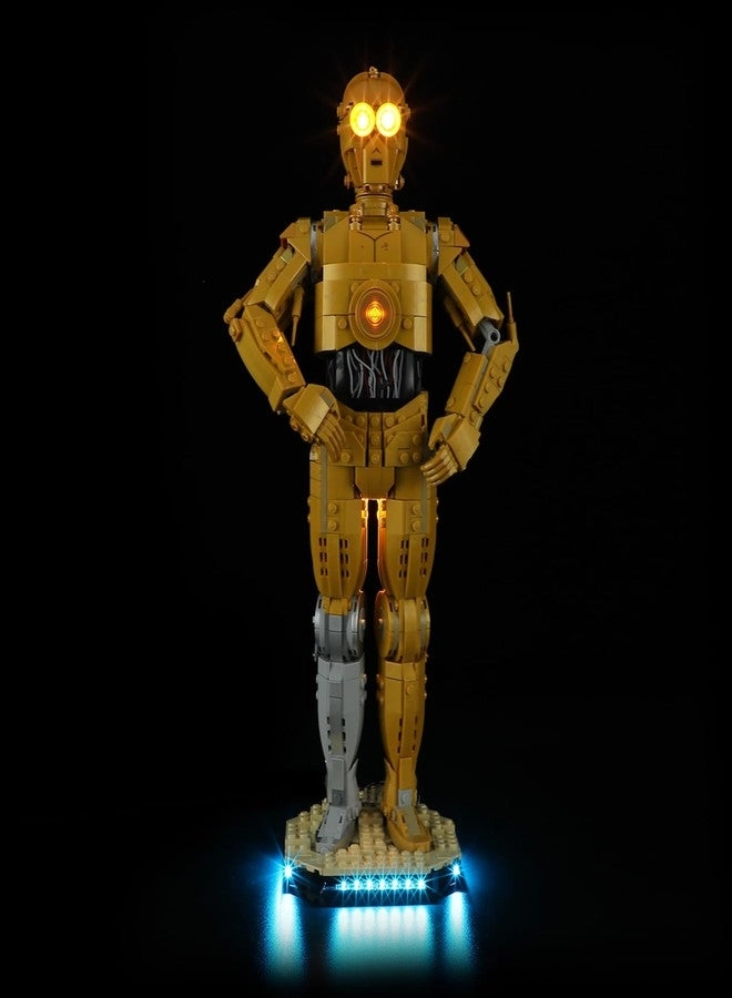 BRIKSMAX Light Kit for LEGO C-3PO - LED Lighting Compatible with LEGO Star Wars 75398