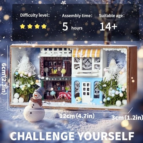 DIY Miniature Dollhouse Kit - Spring