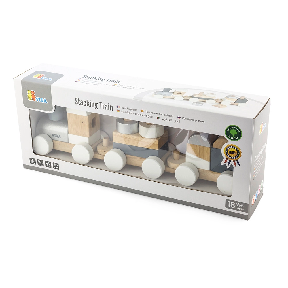 Wooden Stacking Train - Suitable for 18 months and above