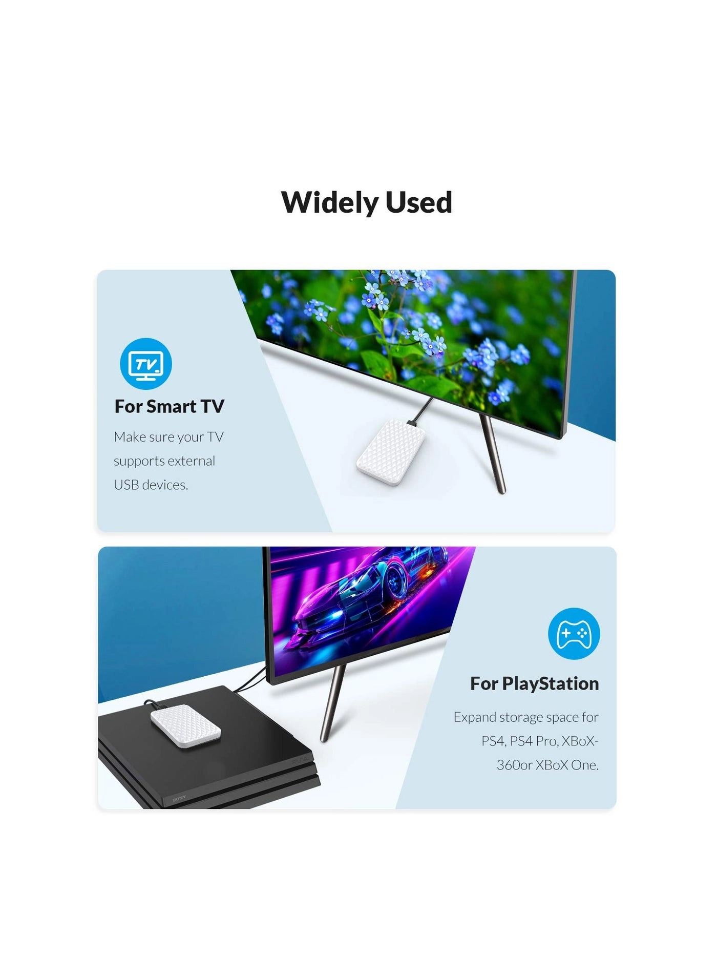 Hard Drive Enclosure - Usb 3.0 Sata 2.5 Inch