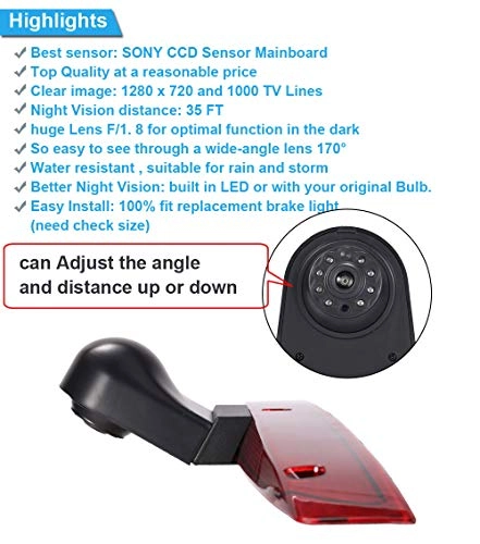 Reversing Camera - Night vision 628 x 586 pixels
