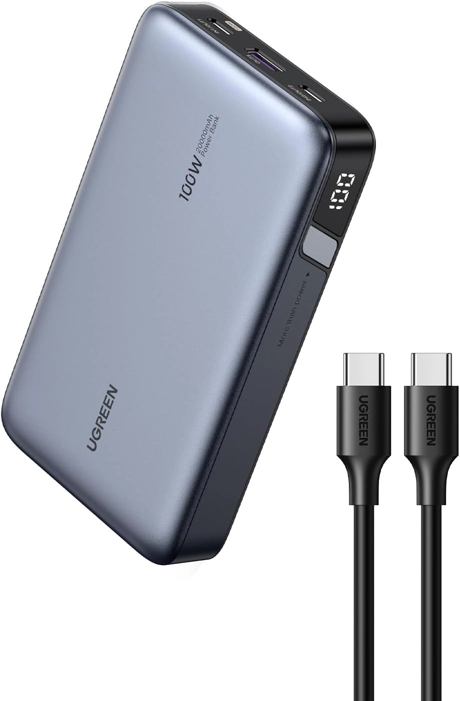 Ugreen Nexode - 20000mAh 100W Fast charging 3-Port