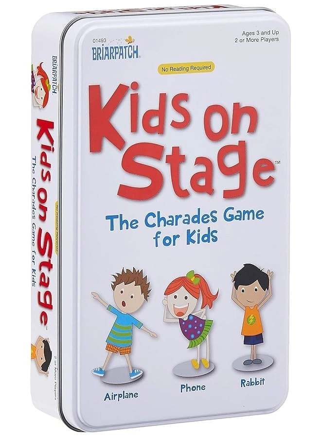 Kids on Stage: The Charades Game For Kids Travel Tin