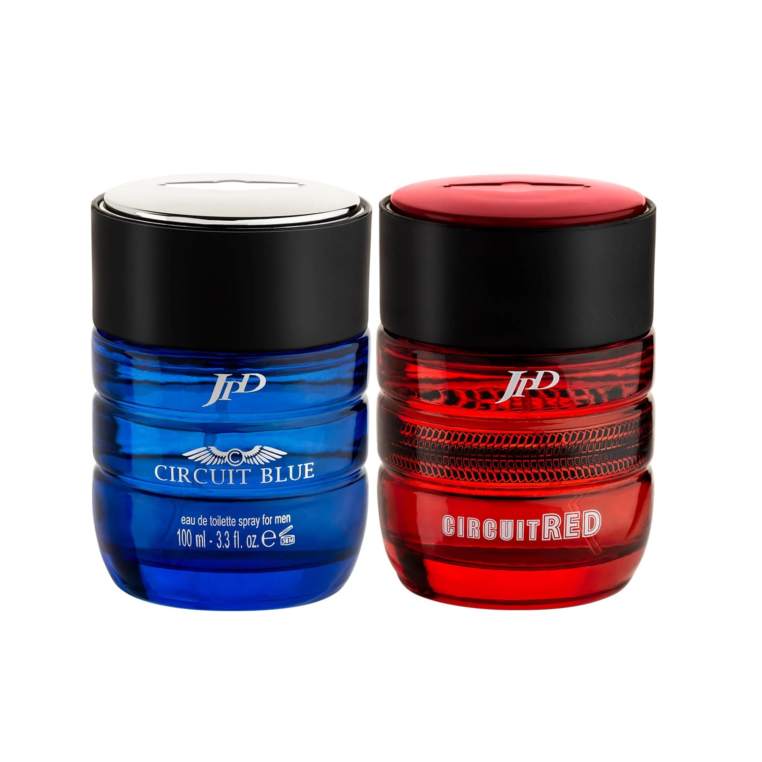 JAYWIR TRADING Circuit Red Eau de Toilette 100ml + Circuit Blue Eau de Toilette 100ml