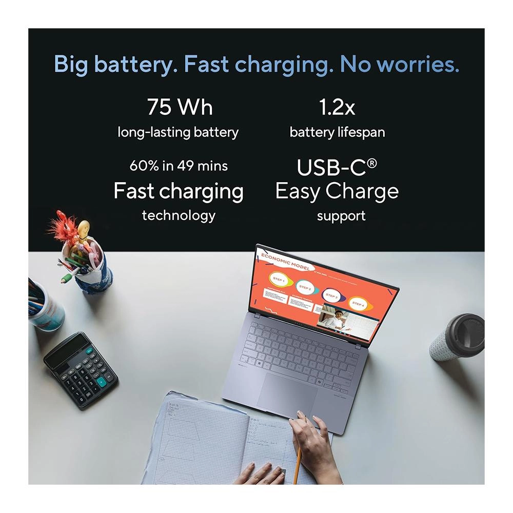 Vivobook S 14 OLED S5406MA-OLEDU711WB - 14'' Core Ultra 7-155H 16GB 1000GB SSD