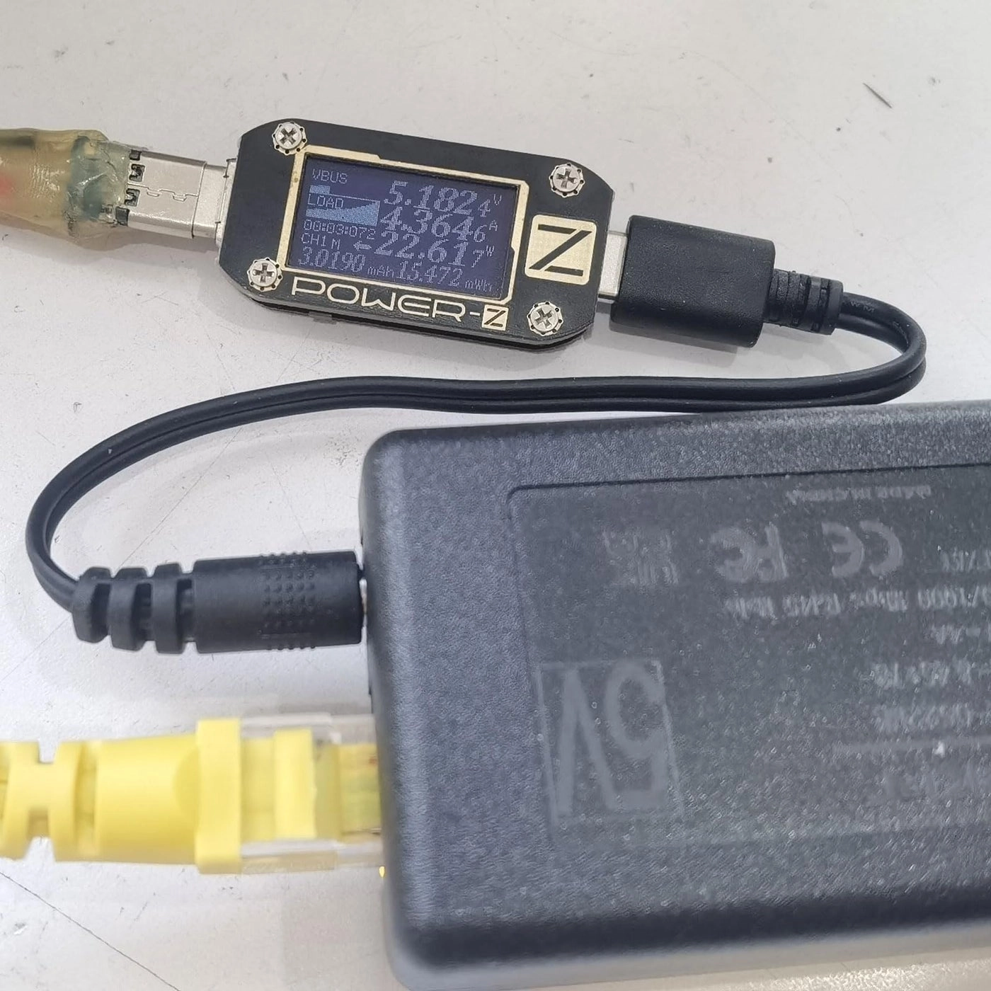 USB Type C Active PoE Splitter - 48V to 5V IEEE802.3af Gigabit