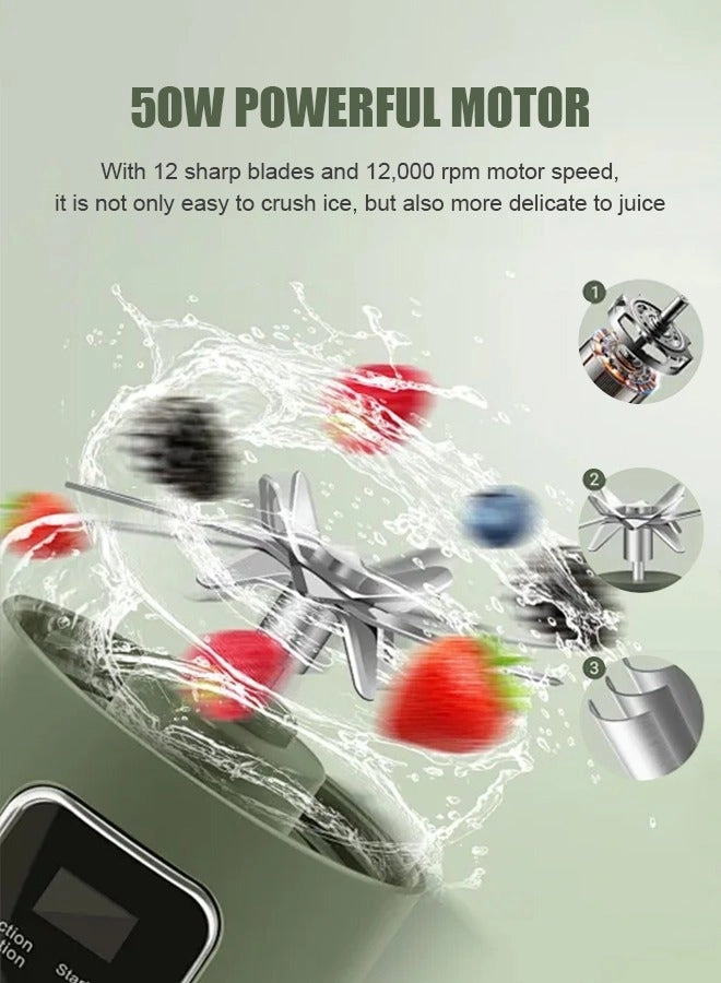 Portable Blender - Rechargeable Mini Electric Juicer