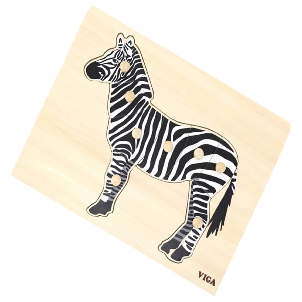 Puzzle Zebra - 3+ 7 and 8 pieces