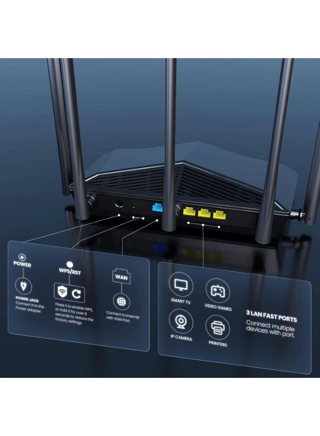 RX27 PRO - 5665 Mbps Wi-Fi 6E
