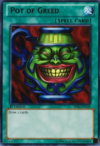 Konami Yu-Gi-Oh! Pot of Greed BP02-EN129