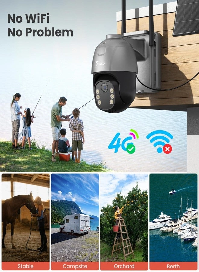 Cellular Security Camera 2K