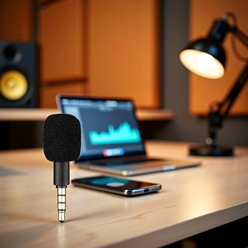 Mini Portable Condenser 3.5mm-Mini-Jack Microphone