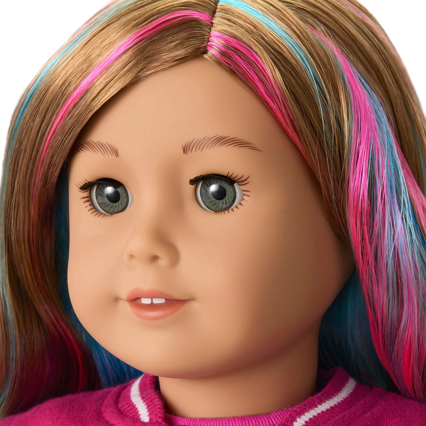 Truly Me Doll - 18-inch Light-to-Medium Skin Wavy Caramel Hair Ages 6+