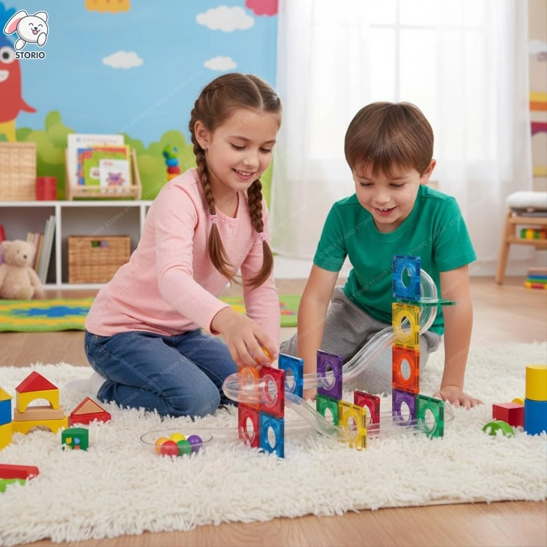 Magnetic Tiles - Basic Blocks 45 pcs