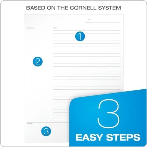 Focusnotes 11 X 9 Inches Spiral - Lined 100 Sheets