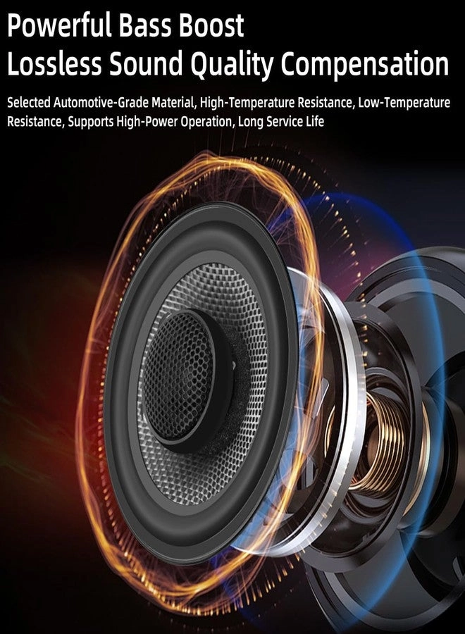 Car Coaxial Speakers - 4-Inch 2-Way