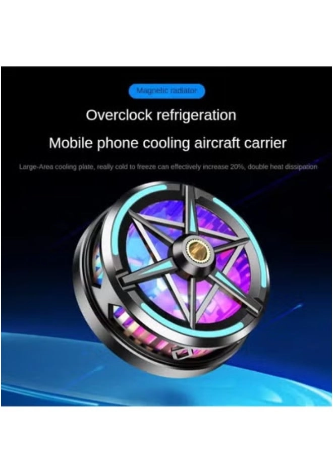 Mobile Phone Cooler - Real-Time Temp Display USB-Powered