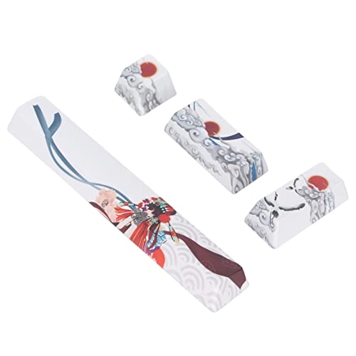 Custom Keycaps Set - 4keys PBT Chinese Opera Pattern