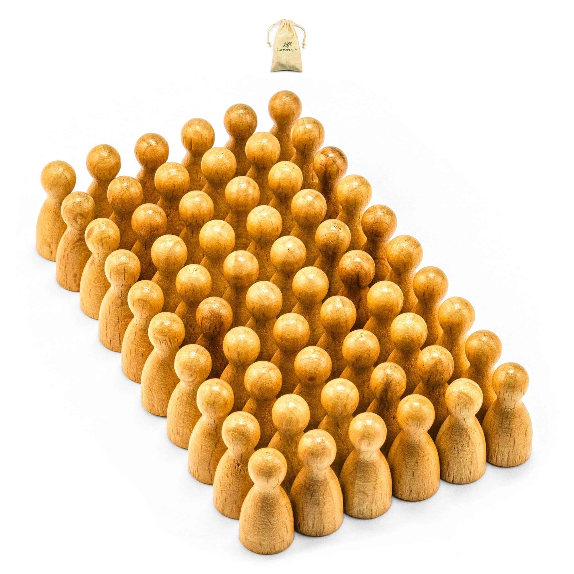 Waldfelsen Halmakegel, - 3 years and up 60 pieces