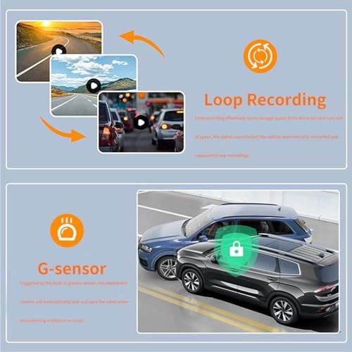 360° Dash Cam - 1080p 30FPS