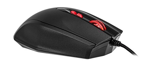 BLACK FP Biometric Gaming Mouse - USB