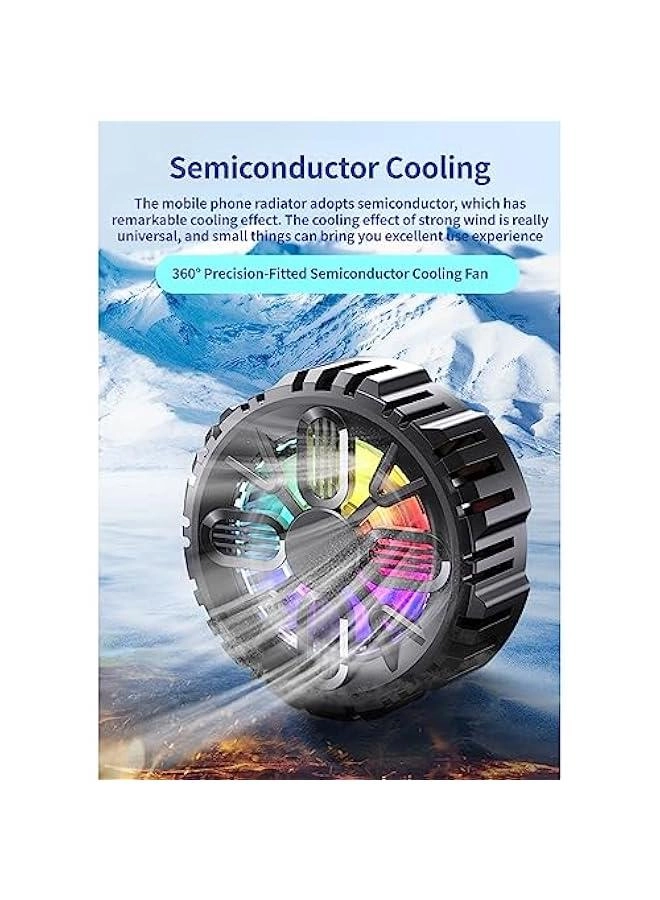 Mobile Phone Cooler - Rechargeable Semiconductor Magnetic