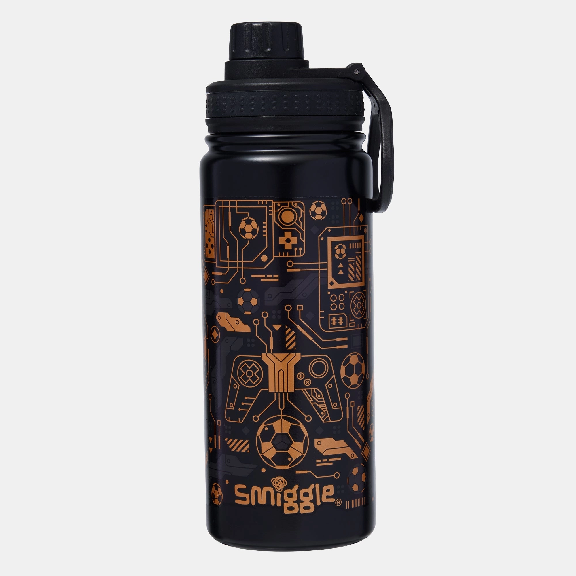 Smiggle Livewire Insulated Stainless Steel Drink Bottle - 600 Ml