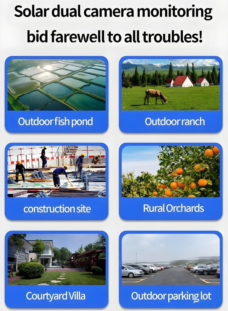 4G Sim Solar Camera