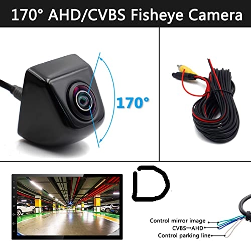Fisheye Lens - Night vision Wire 1080P