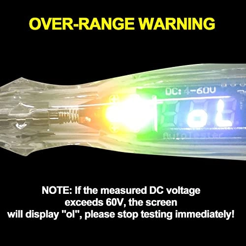 Automotive Circuit Tester - 4-60V large size alligator clip