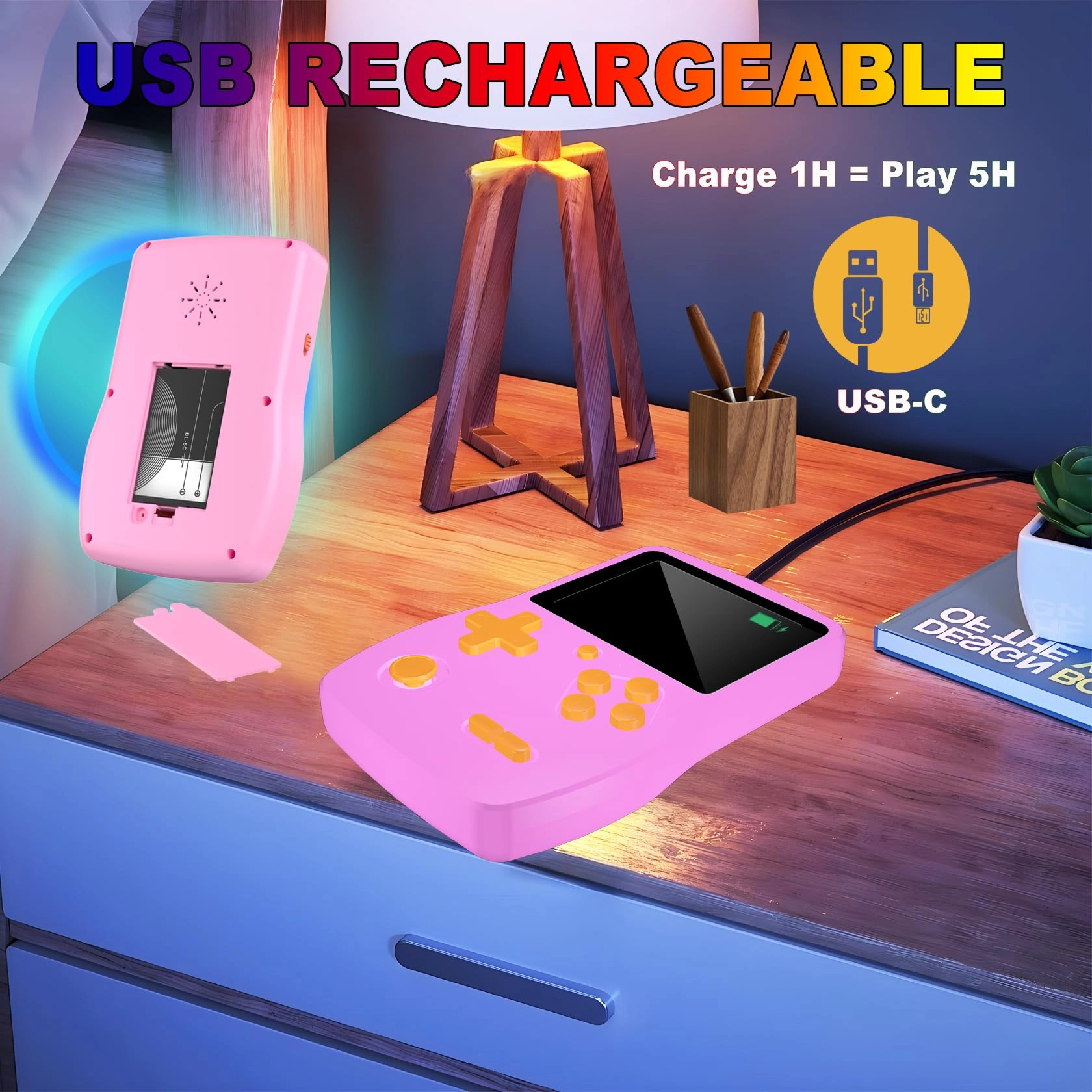 32-Bit Handheld Game Console